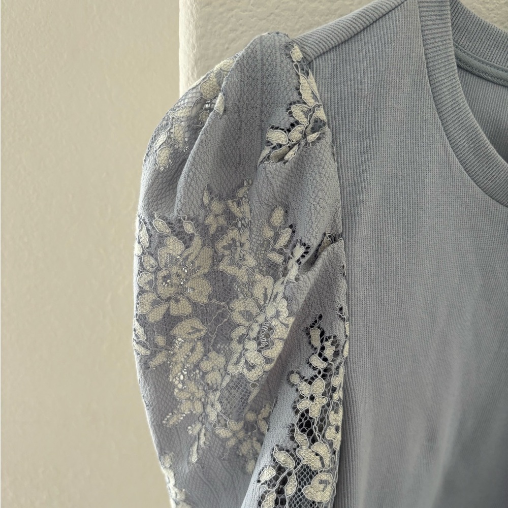 Anthro Dolan puffed sleeves top - Picture 6 of 9